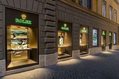 rolex negozio roma